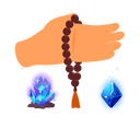 gem and rudraksh logo